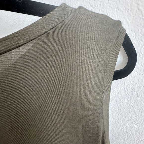 Michael Kors Large Basics Shirt IVY QT35KG2T45 MSRP $79.50 Green Blouse - Picture 11 of 12